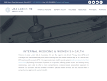 Tablet Screenshot of lisalarkinmd.com
